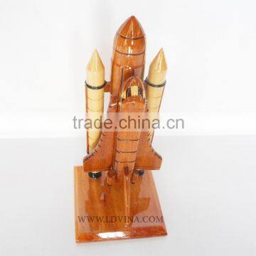 SPACE SHUTTLE WOODEN MODEL