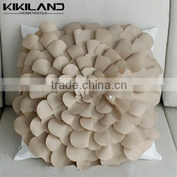 3D decorative pillow laser cut outdoor cushion