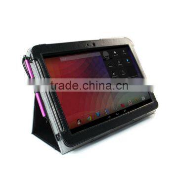 For Google Nexus 10 inch Tablet PU leather case cover