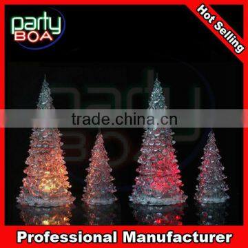 christmas decoration led crystal christmas tree