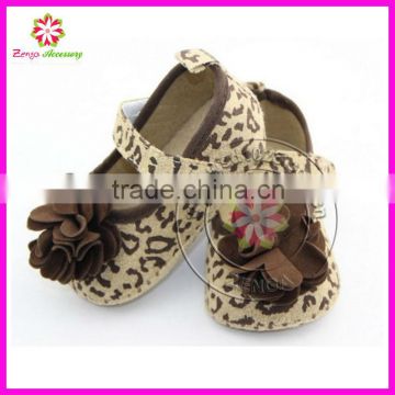 Leopard baby Mary Jane shoes