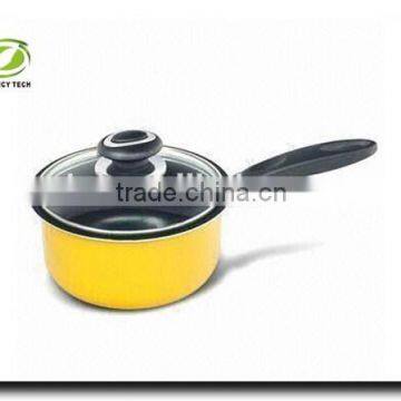Family Used Aluminum Nonstick Cookware Sets Sauce/milk Pan Ceramic Coating Inductive Saucepan photo-3