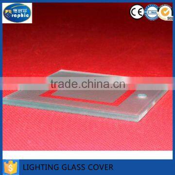 Simple flat transparent light glass /safety glass