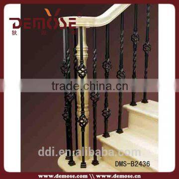 Demose customized wrought iron stair railing price