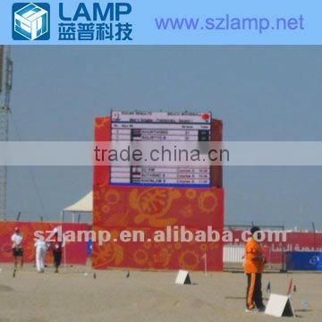 Large external led display for games