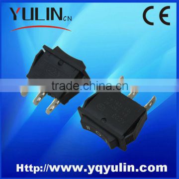 YL3-7 single pole waterproof square on-off-on panel mounting rocker switch