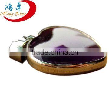 Wholesale Crystal Pendant, Broken Heart Pendant