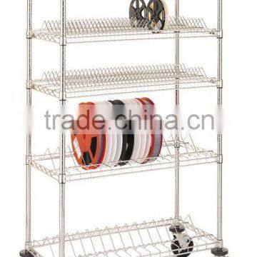 SMT Component Conductive Reel Shelving Chrome Plated Wire Shelvings