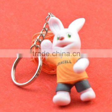 Promotional 3d custom shaped soft pvc keychain,soft pvc rubber keychain