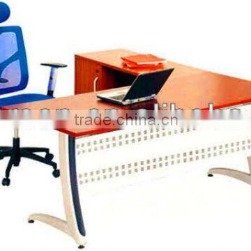 2016 new design hot sale one seat wooden modern executive desk office table design / computer desk