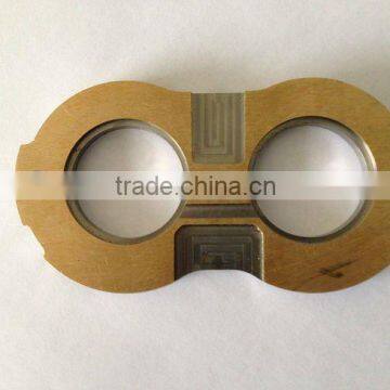 Bimetal thrust plate for Industrial hydraulics