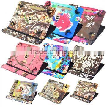 High Quality 360 Rotation Printed Universal Tablet Leather Case For Asus 7 Inch 8inch 9inch 10inch photo-2