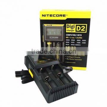 New arrival nitecore d2 general charger for authentic nitecore d2 charger with LED Flashlights
