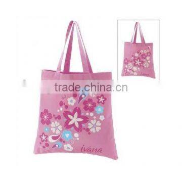 Pink Magic Bouquet Polyester Tote Bag