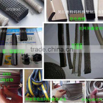 Monel wire Conductive shielding seal /Wire mesh shielding liner/seal strip/Electromagnetic shielding sealing strip