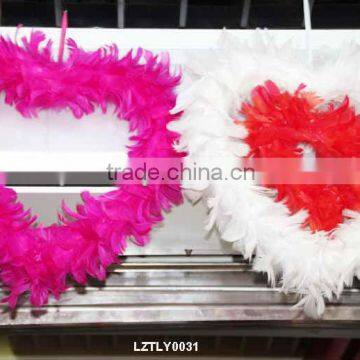 goose feather Christmas Wreath LZTLY0031