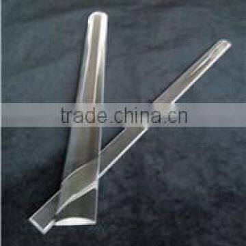 Quartz glass optical cylindrical lens