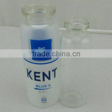 Wholesale Ampoules glass bottle,tube-type glass vial with silicon rubber case