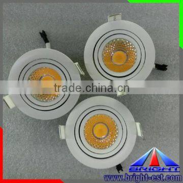 180 adjustable 10W cob downlight,led ceiling light dimmer