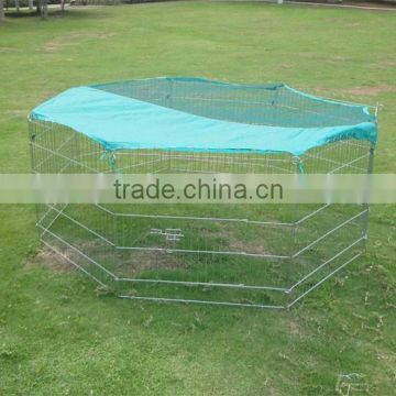 Foldable Metal Pet Playpen With Waterproof Cover