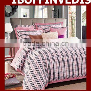 4 piece stripe bed in a bag comforter set king size