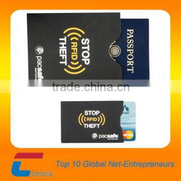 custom printed rfid passport sleeve , rfid sleeve for passport