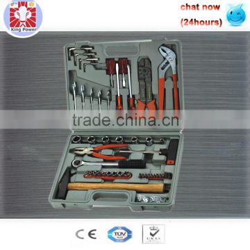 100PCS 1/2''&1/4''socket set hand wrench tool set(KS-24100BPWY) CARBON STEEL