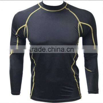 popular fitness compression jersey wholesale