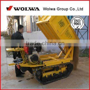 hot sale!!! 0.8ton rubber tracked dumper truck