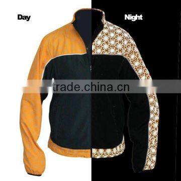 Reflective cycling wear