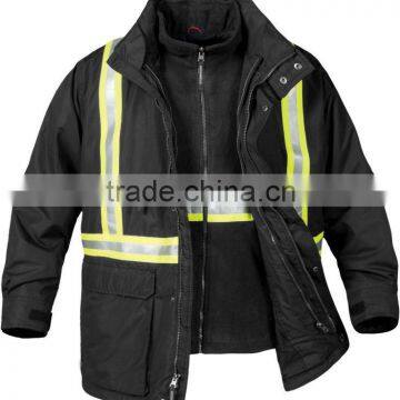 Outdoor men 3 in 1 safety jacket