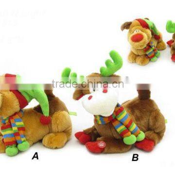 Funny plush stuffed dancing toy for Christmas gifts