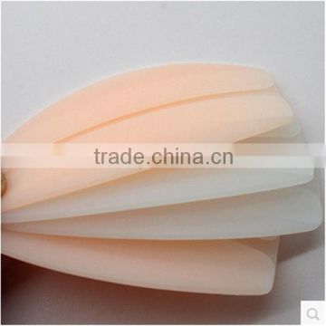 Free samples soft nude and transparent silicone rubber bra shoulder pads