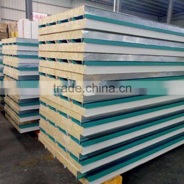 Heat Insulated Rock Wool Sandwich Panel photo-4