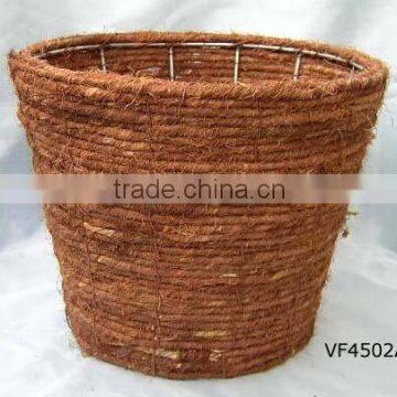 Rattan Garden Pot