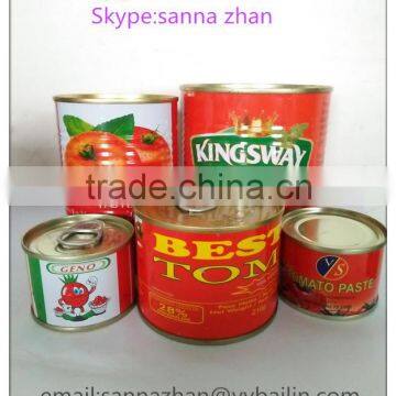 100% organic xinjiang tomato paste,made in china,hot sell