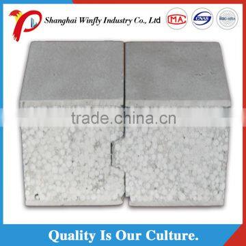 Anti Earthquake Green Soundproof Energy Saving Fiber Cement Eps Sandwich Panel