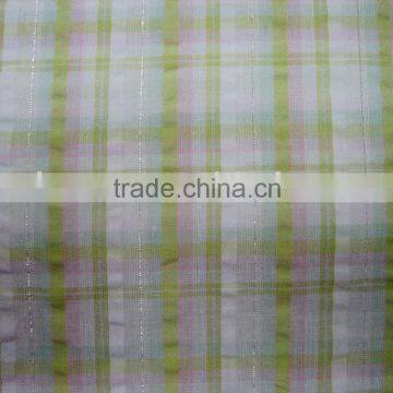 100% Cotton Yarn Dyed Fabric