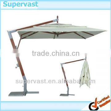 New Products Wooden Outdoor Umbrella