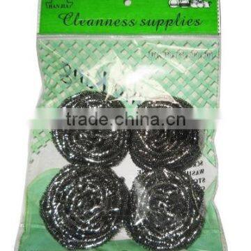 410 stainless steel scourer for kitchen cleaning