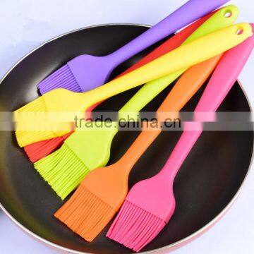 Healthy silicone rubber basting brushes,high temperature resistant silicone barbecue brush