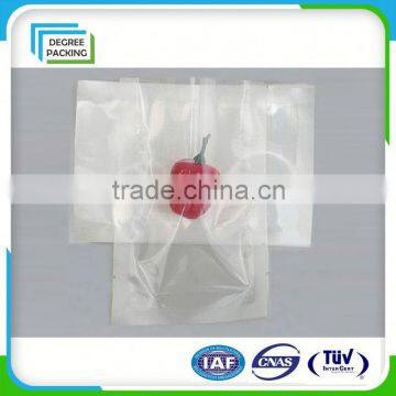 Food grade clear opp vegetables packaging bag