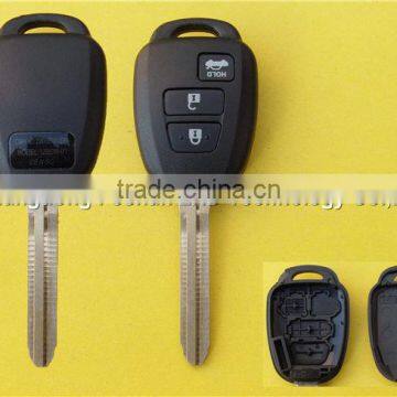 New Style Toyota smart key remote shell case cover wtih TOY43 blade 3 button