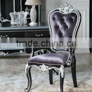 Neo-classical fabric armchair (2705-B)