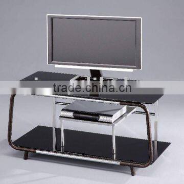 Glass TV stand