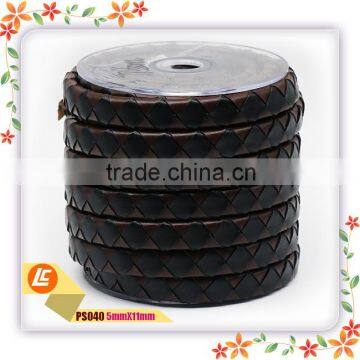 5mm X 11mm Bolo Plain Leather Cord Wholesale Price for 100 Meters photo-3