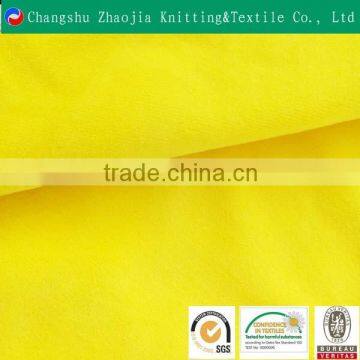 Lemon yellow comfortable handfeel 100% polyester bed sheet fabric made in suzhou