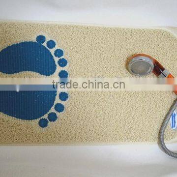 3G pvc good quality bath anti-slip /anti-bacterial coil mat