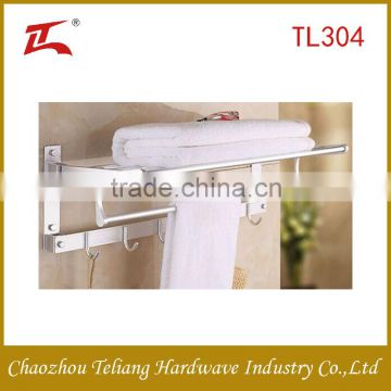 Beautiful design vertical bathroom double towel rack