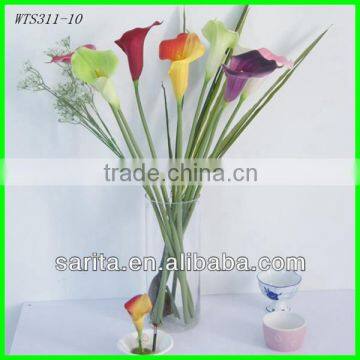 high quality artificial real touch calla lily for decoration